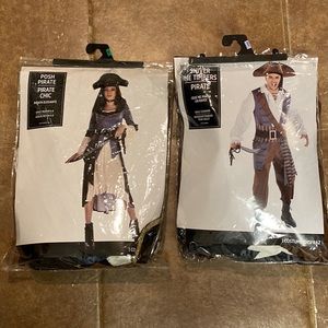 His and Hers Pirate Costumes ( SOLD )